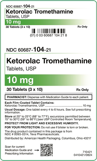 Ketorolac Tromethamine